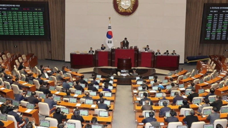 전남광주 통합법·국민투표법 與주도 국회통과…5박6일 필버종료